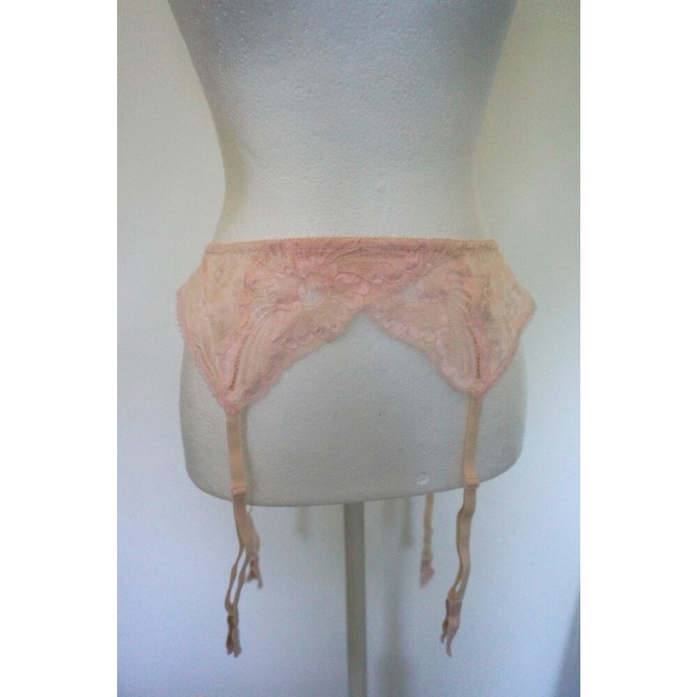 Christian Dior Garter Belt Vintage Pink